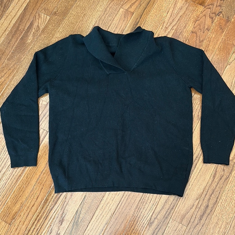 Classic Black Turtleneck Sweater for Women